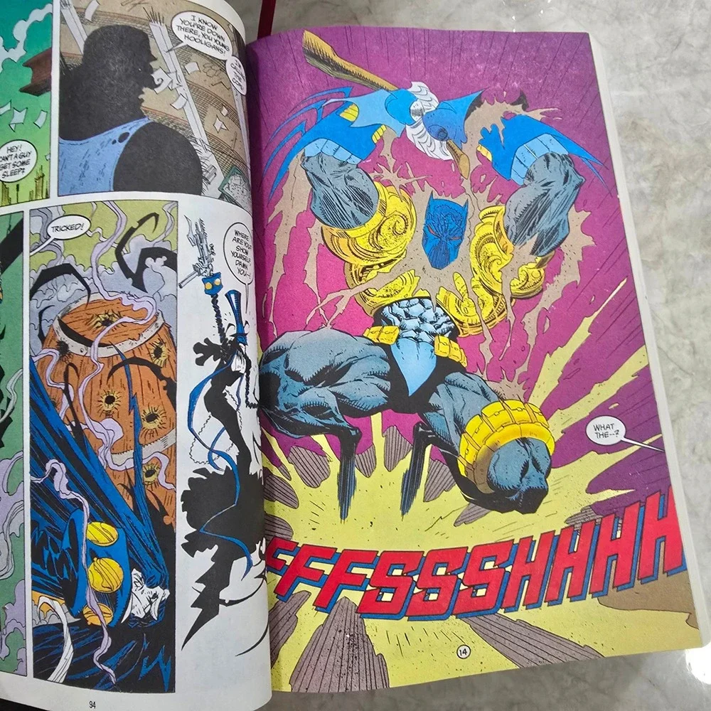 DC Comics Batman Knightfall Custom Bound Vol 1 2 Hardcover Set. One of a kind